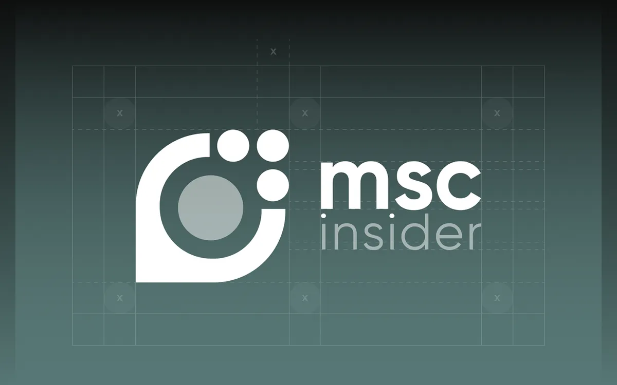 MSC insider — бренд аналитического портала — работа по брендингу